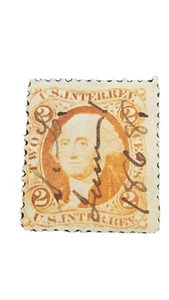 Scott #R15 US 1868 Washington 2 Cent Internal Revenue Stamp XF - Picture 1 of 3