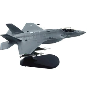 22cm 1:72 Scale US F-35A Fighter Finished Alloy Model Airplane High Restoration - Picture 1 of 14