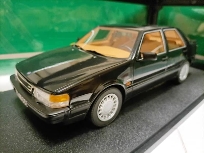 Cult 1/18 Scale Saab 9000 Turbo 1985 black resin car model - Image 1 of 4