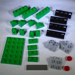 Some parts for the 2003 LEGO Train 9V World City - Cargo Train set # 4512 - Picture 1 of 1