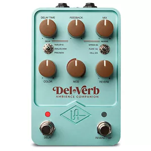 Universal Audio UAFX Del-Verb Ambience Companion Pedal - Picture 1 of 3
