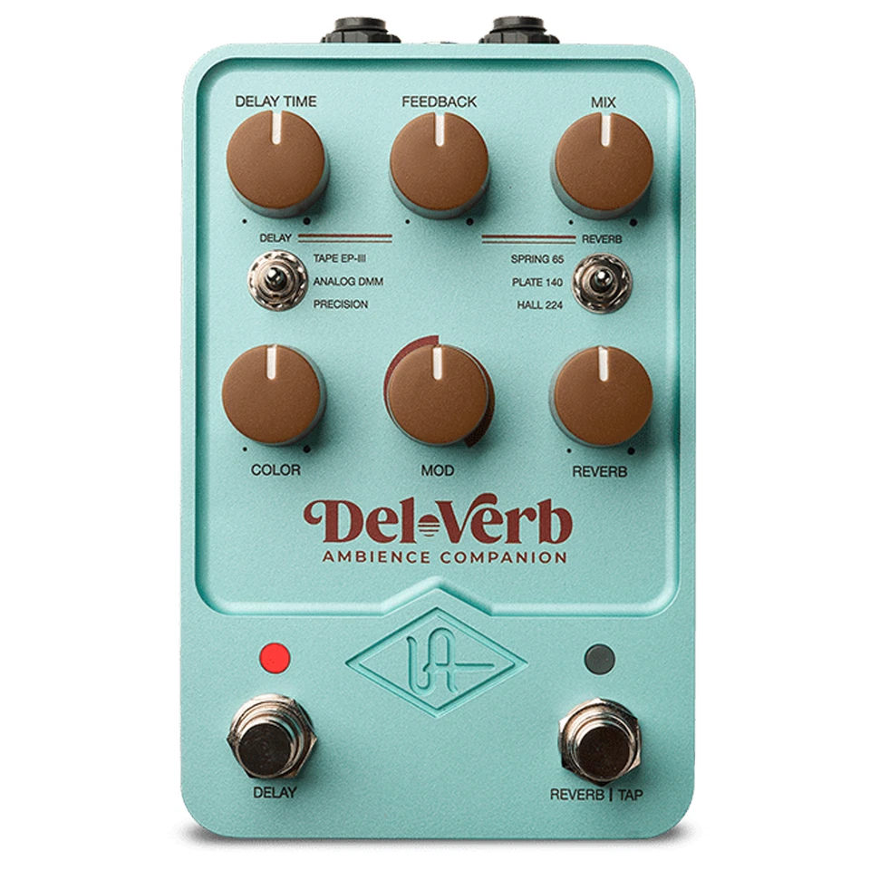 Universal Audio UAFX Del-Verb Ambience Companion Pedal - Image 1 of 3