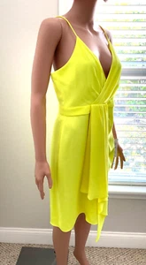 JAY GODFREY dress Sz 8 Yellow New w tags - Picture 1 of 8