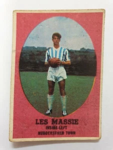 A.& B.C. 1962 FOOTBALLERS # 23 - LESS MASSEY (Hudd. Stadt) ORIGINAL GUMMIKARTE - Bild 1 von 2