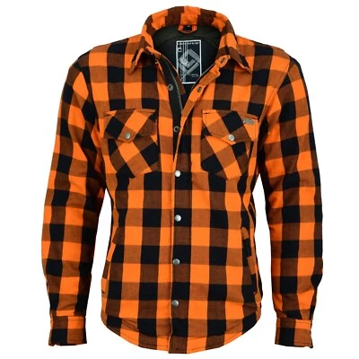 LEATHER POINT Motorrad Hemd LUMBERJACK Holzfäller Lumber Jacke Herren Motorrad Aramid Jacke