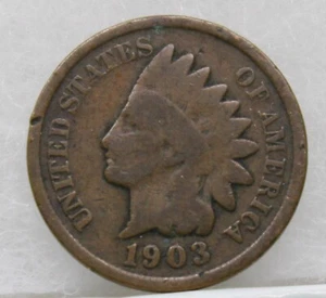 1903 Indian Head Cent - Picture 1 of 2