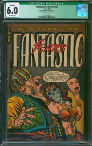 Fantastic Fears #8 (#2) ⭐ CGC 6.0 Qualified ⭐ Golden Age Horror Farrell 1953 - Bild 1 von 3