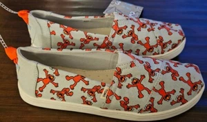 Sesame Street Toms Youth Elmo Printed Canvas Shoes Size 3.5 New NWT - Picture 1 of 9