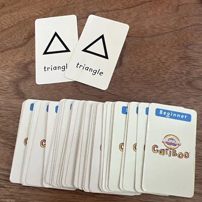 CRANIUM CARIBOO Replacement Parts - Beginner Game Cards set  SPEECH THERAPY - Image 1 of 4