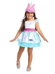 Disguise Toddler Girls Peppa Pig Dress Halloween Costume 2T - Picture 1 of 1