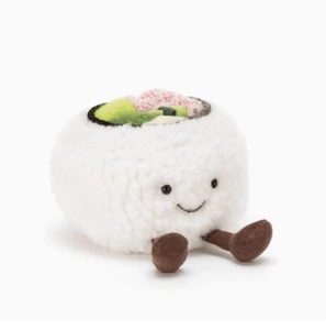 Jellycat SILLY SUSHI CALIFORNIA Soft Plush Toy RETIRED RARE Food Collectible NWT - Picture 1 of 2