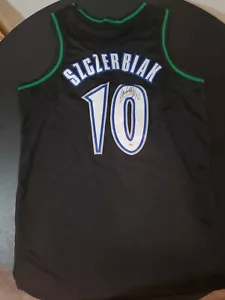 Wally Szczerbiak Signed Custom Minnesota Timberwolves Black Jersey PSA COA - Picture 1 of 7