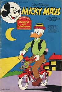 Cuaderno de cómics de Micky Mous n.o 16 de 1979 Walt Disney original vintage cuaderno de coleccionista - Imagen 1 de 9