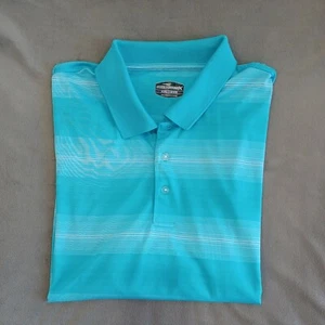 Grand Slam Men's Size XXL Short Sleeve Polo Shirt 2XL Blue - Picture 1 of 11