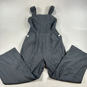 Mono negro sin mangas de una pieza TopShop para mujer talla 4 - Imagen 1 de 6