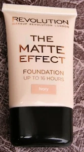 Revolution Makeup The Matte Effect Foundation up to 16 hours - 25mls Ivory - Picture 1 of 1