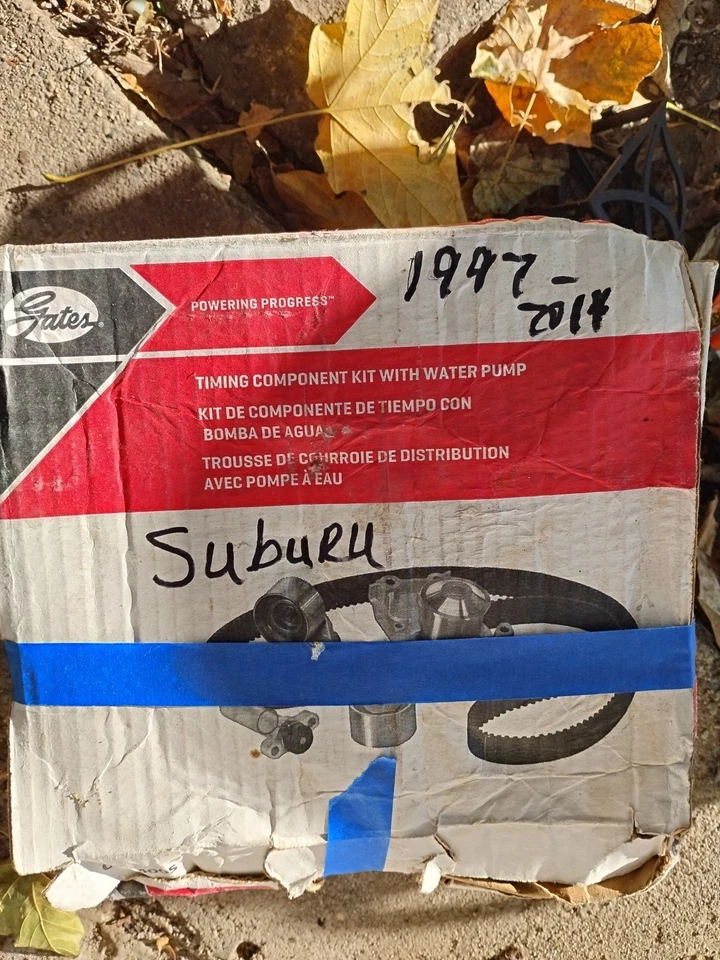 Kit de correa de distribución compatible con Subaru Forester 2006-2010 con bomba de agua Foto 1 de 2