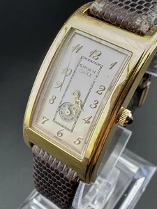 Working Vintage Gruen Curvex Quartz Women’s Watch 10 Micron GS428 Gold Plated X2 - Picture 1 of 11