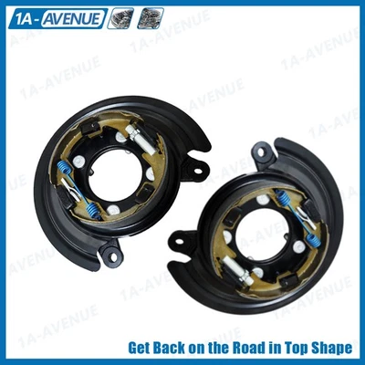 2 Pcs Rear Parking Brake Assy with Backing PlateFor Dodge Ram 2500 Ram 3500 - Изображение 1 из 2