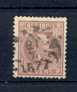 DUTCH INDIES-NED INDIE-1870-# 5- CV € 150-W III -USED VF - Picture 1 of 1