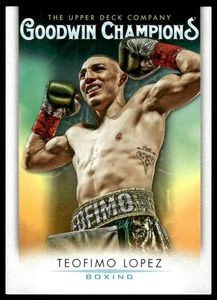 Teofimo Lopez 2021 Upper Deck Goodwin Champions #12 Professional Boxer - Picture 1 of 2