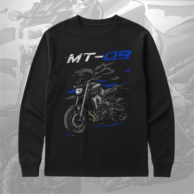 Camiseta manga larga para fans Yamaha MT-09 2013-2016 Foto 1 de 2