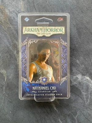 Nathaniel Cho Investigator Starter Deck (New and Sealed) - Arkham Horror lcg - Image 1 of 2