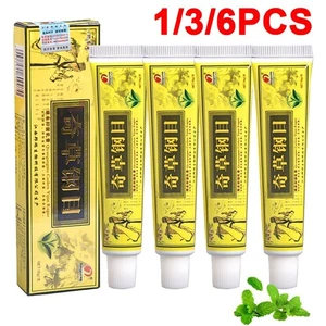 1/3/6pz Crema Eczema Crema Pelle Naturale Biologica alle Erbe Crema Cicatrizzante - Foto 1 di 14