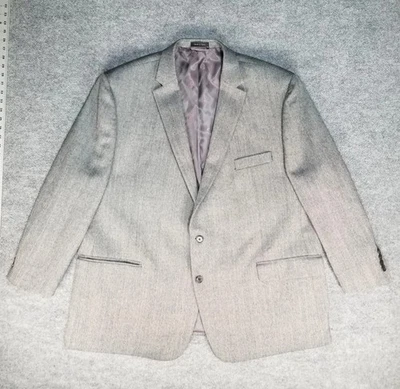 Lauren Ralph Lauren Blazer Hombre Lana Gris Marrón Espiga 52R Foto 1 de 4