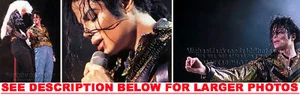 MICHAEL JACKSON DANGEROUS TOUR STAGE5 3xRARE8x10 PHOTOS - Picture 1 of 1