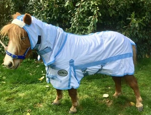 MINI ALFOMBRAS SHETLAND/SHETLAND/PONY PEQUEÑAS BLANCAS MOSCA. 3'0"" a 5'3""." ATRÁS EN STOCK - Imagen 1 de 4