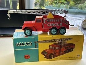 Corgi Major #1121 Chipperfield's Circus Crane truck NMint in GBox all original - Picture 1 of 13