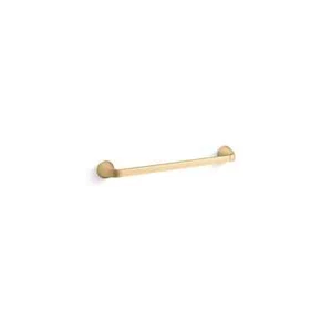 KOHLER Cursiva 18 in. Towel Bar in Vibrant Brushed Moderne Brass K-R26687-2MB - Picture 1 of 4