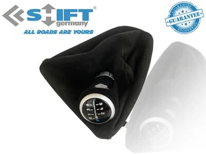 BMW 3 SERIE E90 ALCANTARA GEAR SHIFT BOOT&PERFORMANCE KNOB 6 SPEED,SHIFT Germany - Picture 1 of 6