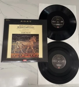 ANDRE PREVIN "Walton Belshazzar's Feast" 1994 Mint Audiophile 2LP AGAT WEMI-0001 - Imagen 1 de 24