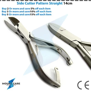 Toe Nail Clippers Heavy Duty NAILS Cutters Pattern Straight Nippers Chiropody - Picture 1 of 7