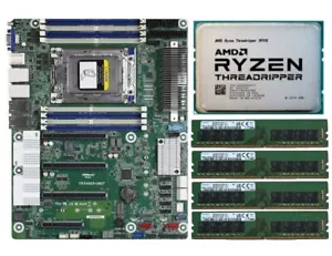Threadripper 3970X - ASrock TRX40D8-2N2T Motherboard - 256GB 2666Mhz NON-ECC - Bild 1 von 1