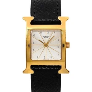 HERMES H Watch HH1 201 Quartz White Dial Ladies Watch 90277888 - Picture 1 of 7