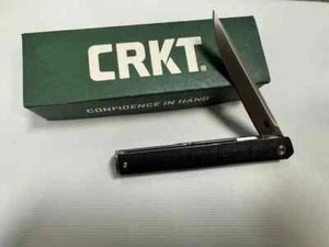 CRKT 7097 CEO Flipper EDC Folding Pocket Knife: Low Profile Gentleman's Knife - Picture 1 of 10