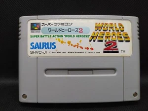 World Heroes 2 - Super Famicom Nintendo JP - SHVC-JI - Picture 1 of 7
