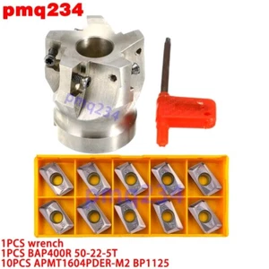 1PCS BAP400R 50-22-5T Face Milling Cutter Milling Tools +10P APMT1604PDER insert - Picture 1 of 6