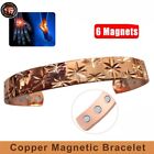 Baby's Breath Magnetic Copper Bracelet Rose Gold Magnetic Copper Bangle  Women