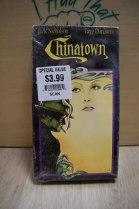 Chinatown NEW SEALED Vhs Video Paramount Home Video Vertical Strip - Picture 1 of 6