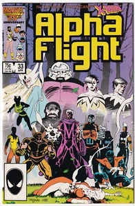 Alpha Flight #33 (Marvel 1986) 1St Appearance Of Lady Deathstrike (Yuriko Oyama) - Picture 1 of 2