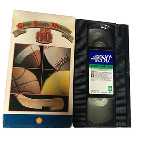 Great Sports Moments of the '80s (1989), VHS Movie, CBS Fox Video (1991), Shell - Picture 1 of 2