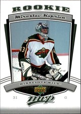 2006-07 Upper Deck MVP Wild Hockey Card #349 Miroslav Kopriva RC