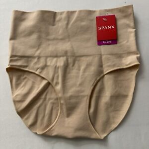 Spanx Medium Everyday Shaping Panties Brief Soft Nude M New W Tags