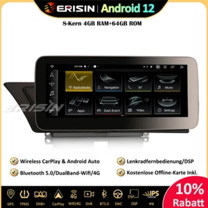 10.25" 8-Kern Android 13 Autoradio GPS Wifi DSP 4G BT5.0 Für Audi A4/A5/B8/S4/S5 - Bild 1 von 18