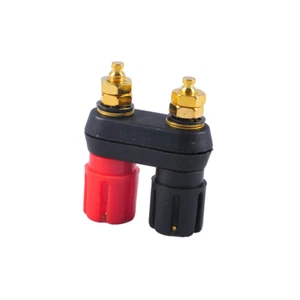 3 piezas Amplificador de Altavoz Terminal Poste de Enchufe de Banana Doble 2 Vías - Imagen 1 de 3