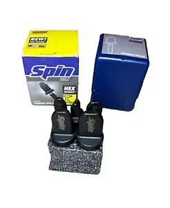 SPIN Tools S6000 Swaging Drill Bit Set, 1/4", 3/8", 1/2", 5/8", 3/4" & 7/8" - Picture 1 of 6